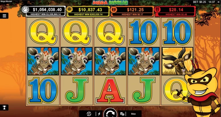 mega moolah spiel