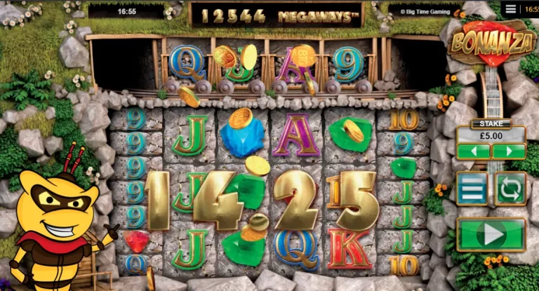 Bonanza Megaways Spielautomat: Der Spielablauf und das Design