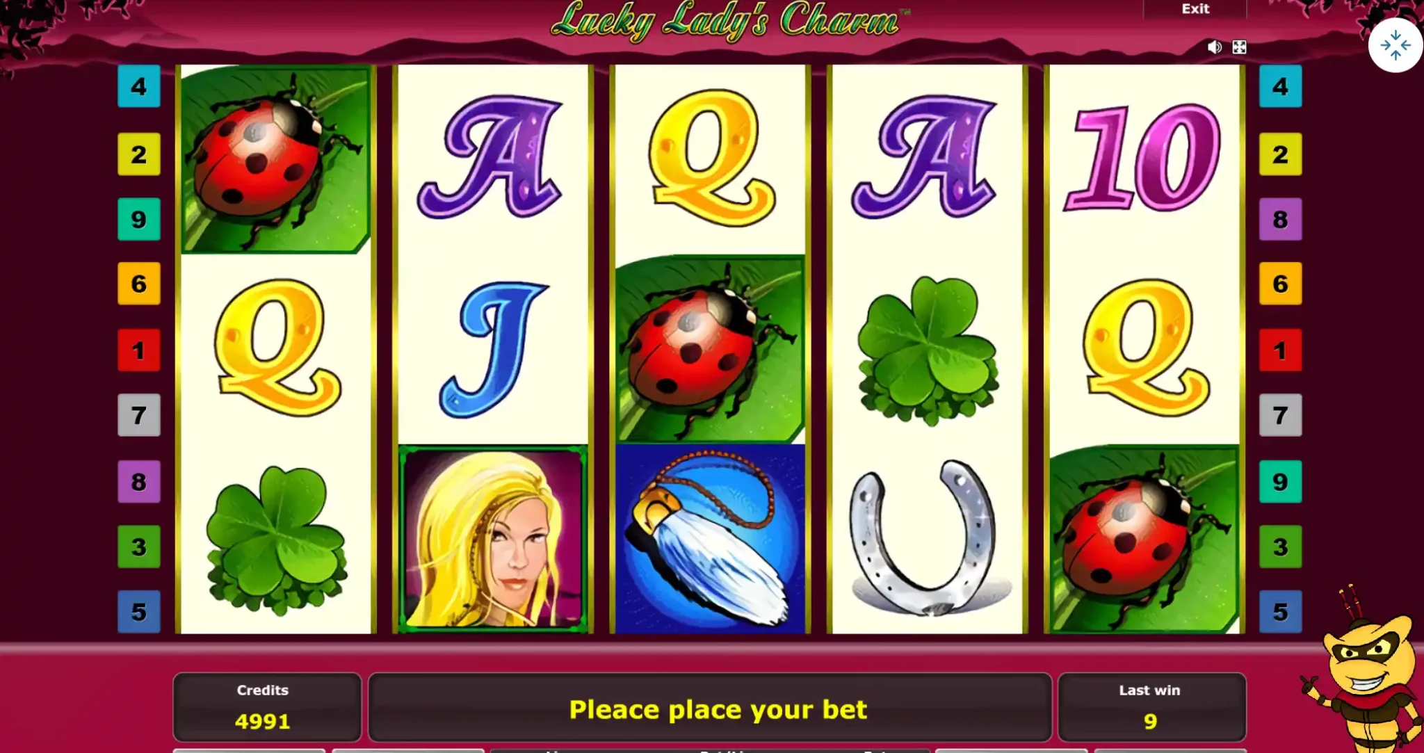 Lucky Lady’s Charm kostenlos spielen
