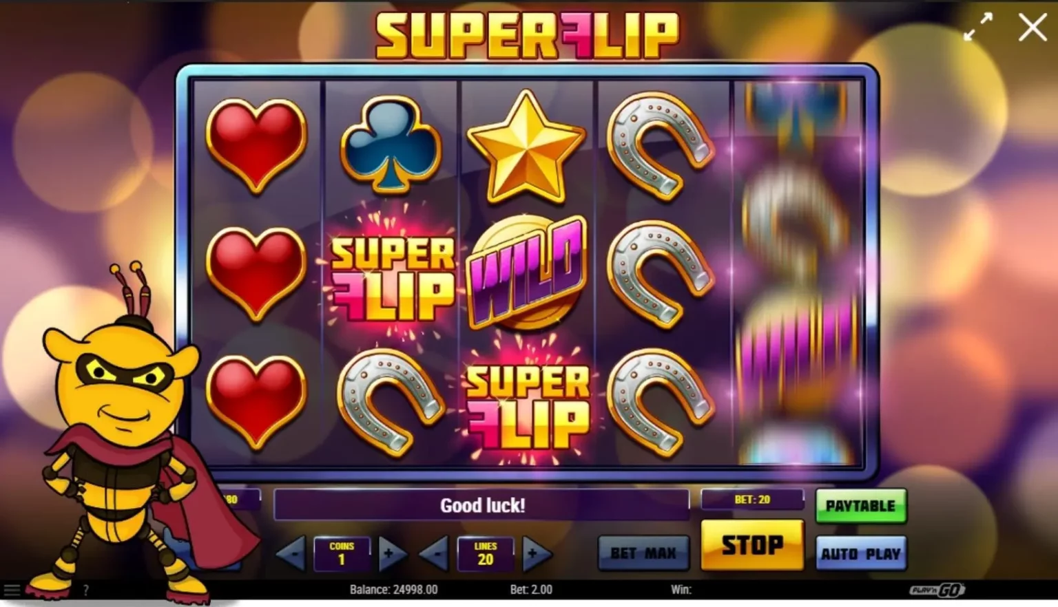 Super Flip Slot – Design & Spielweise