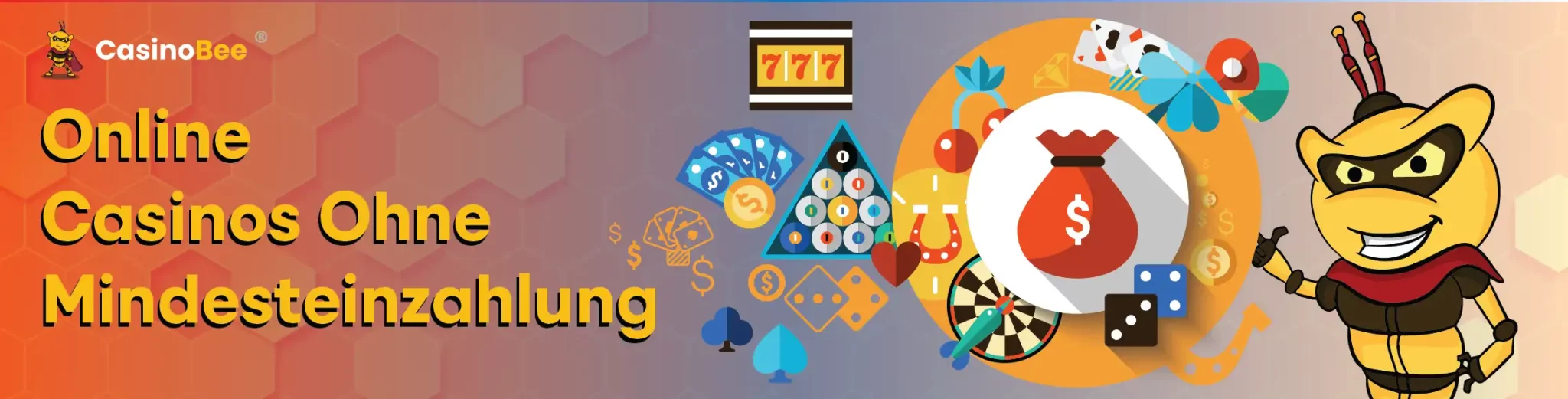 Die besten Casinos ohne Mindesteinzahlung
