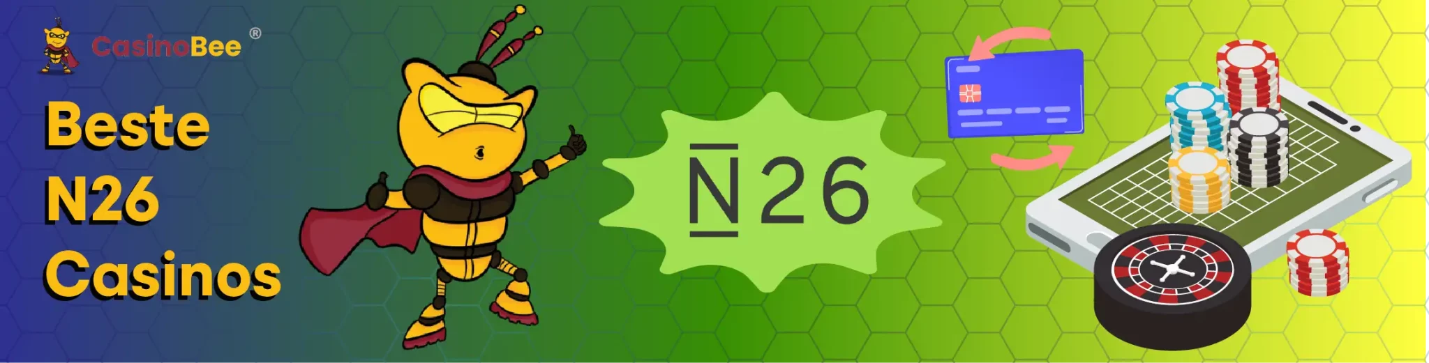 N26 Casinos: Bezahlen mit einer virtuellen Bank!
