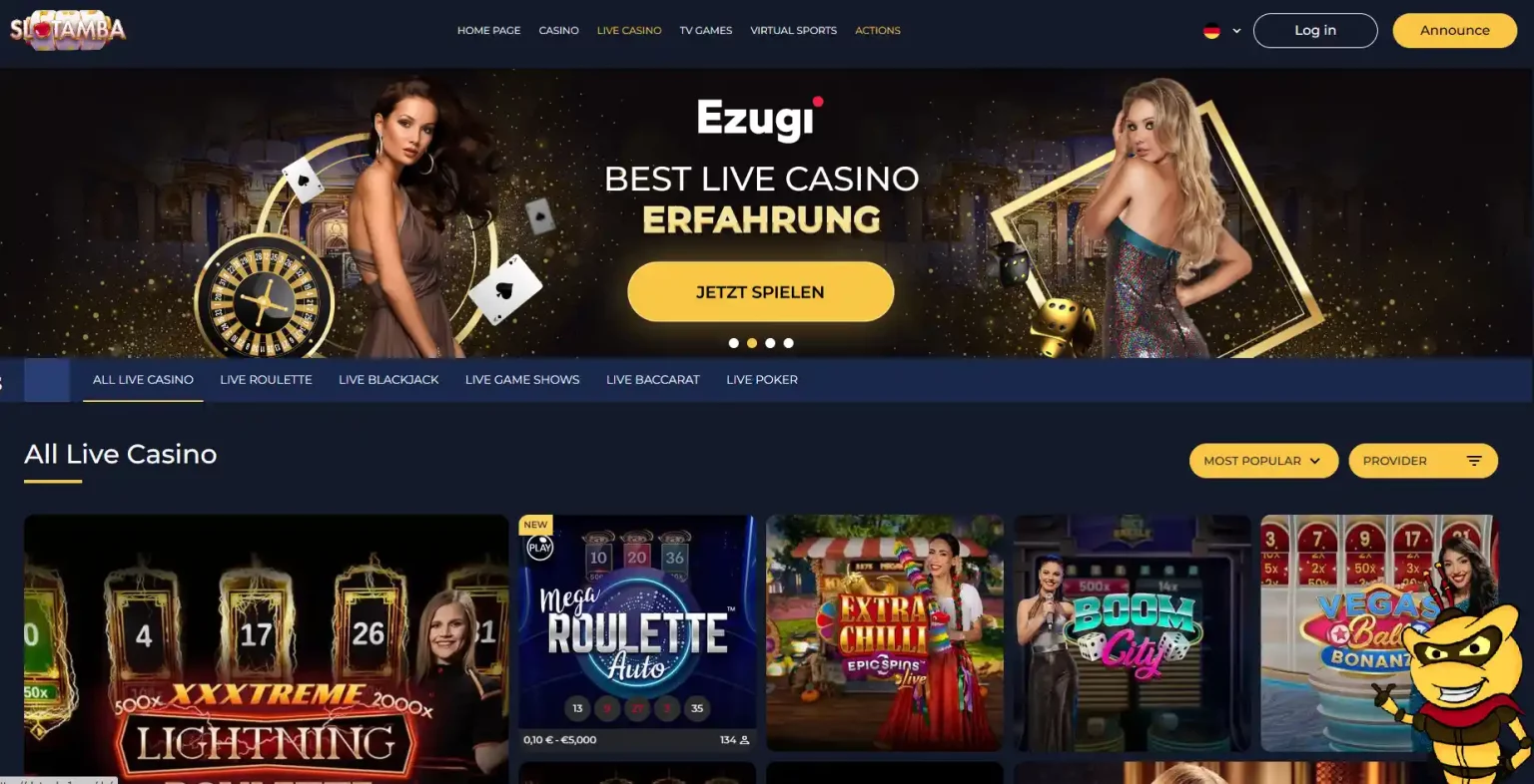 SlotAmba Live Casino
