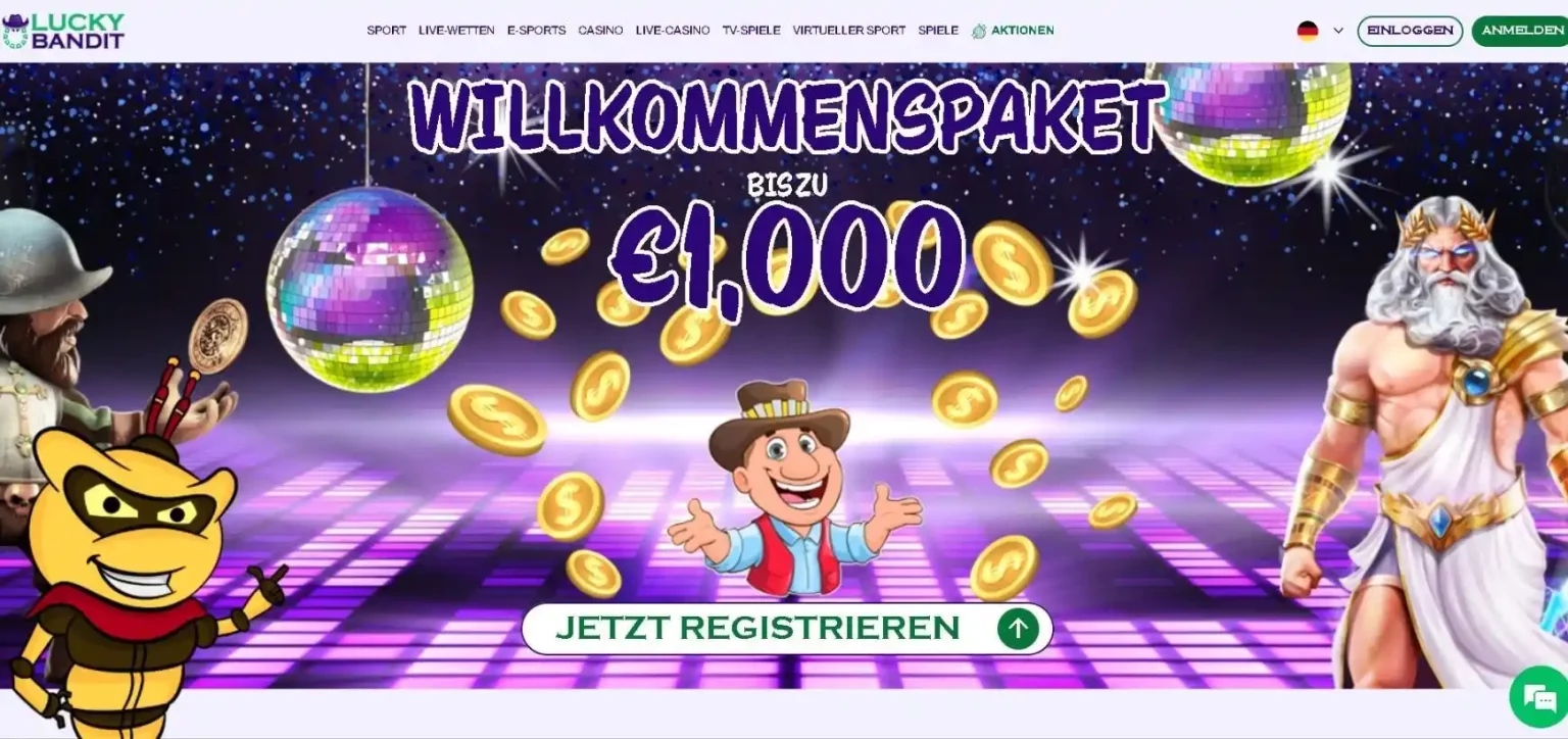Unser Test des Lucky Bandit Casinos
