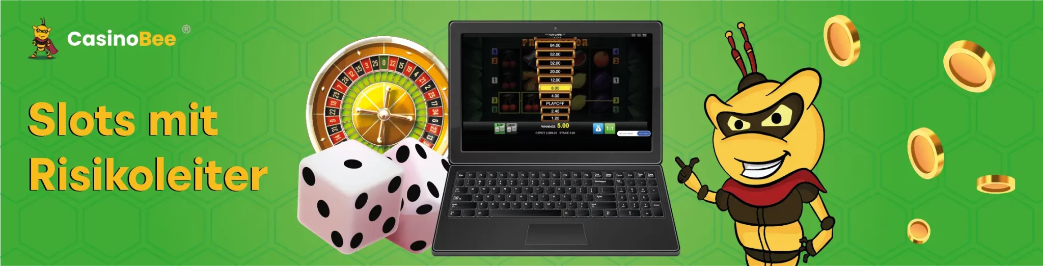 Erkunden Sie die Welt von Online Casino Slots mit Risikoleiter kostenlos