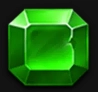 shimmering green gem