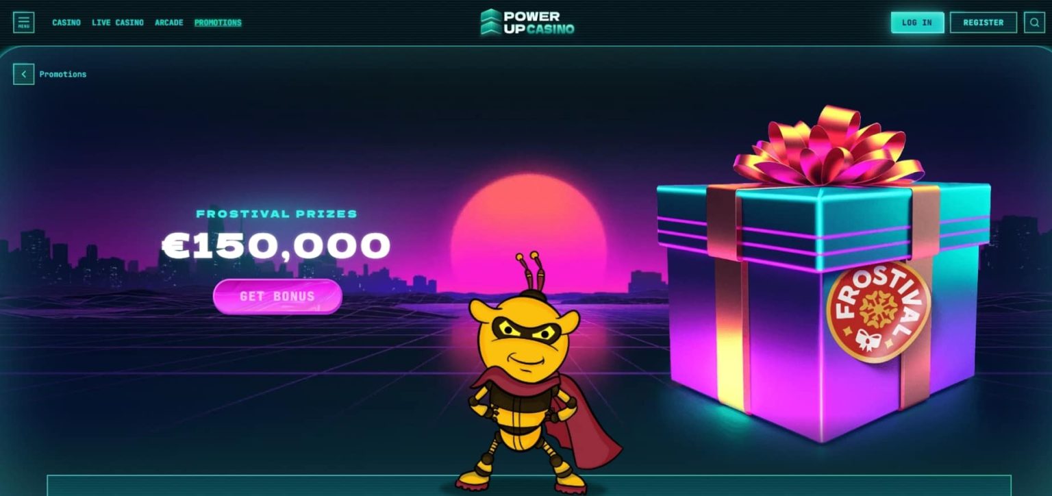 PowerUp Casino's Spectacular Xmas Promo: FROSTIVAL!
